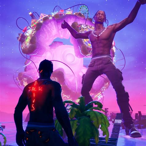 pictures of travis scott fortnite